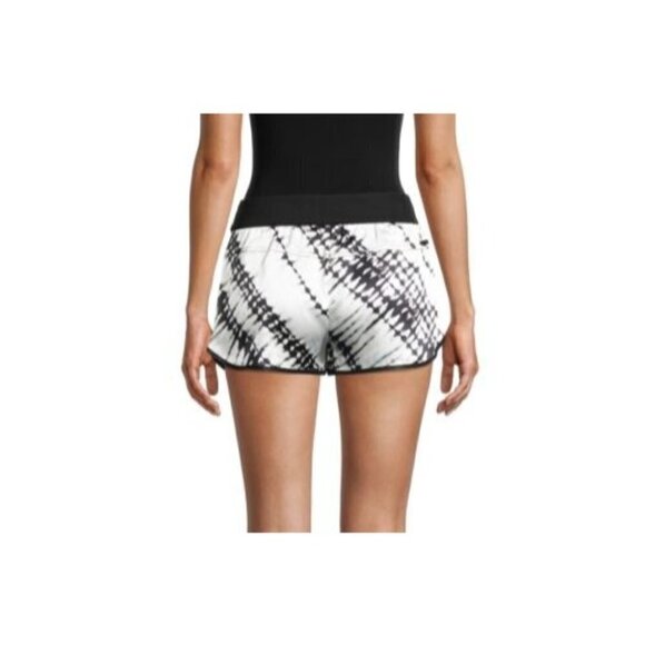 Blanc Noir Venice‎ Silk Shorts Womens M Tie Dye Lounging Lightweight Pull On - Picture 9 of 9